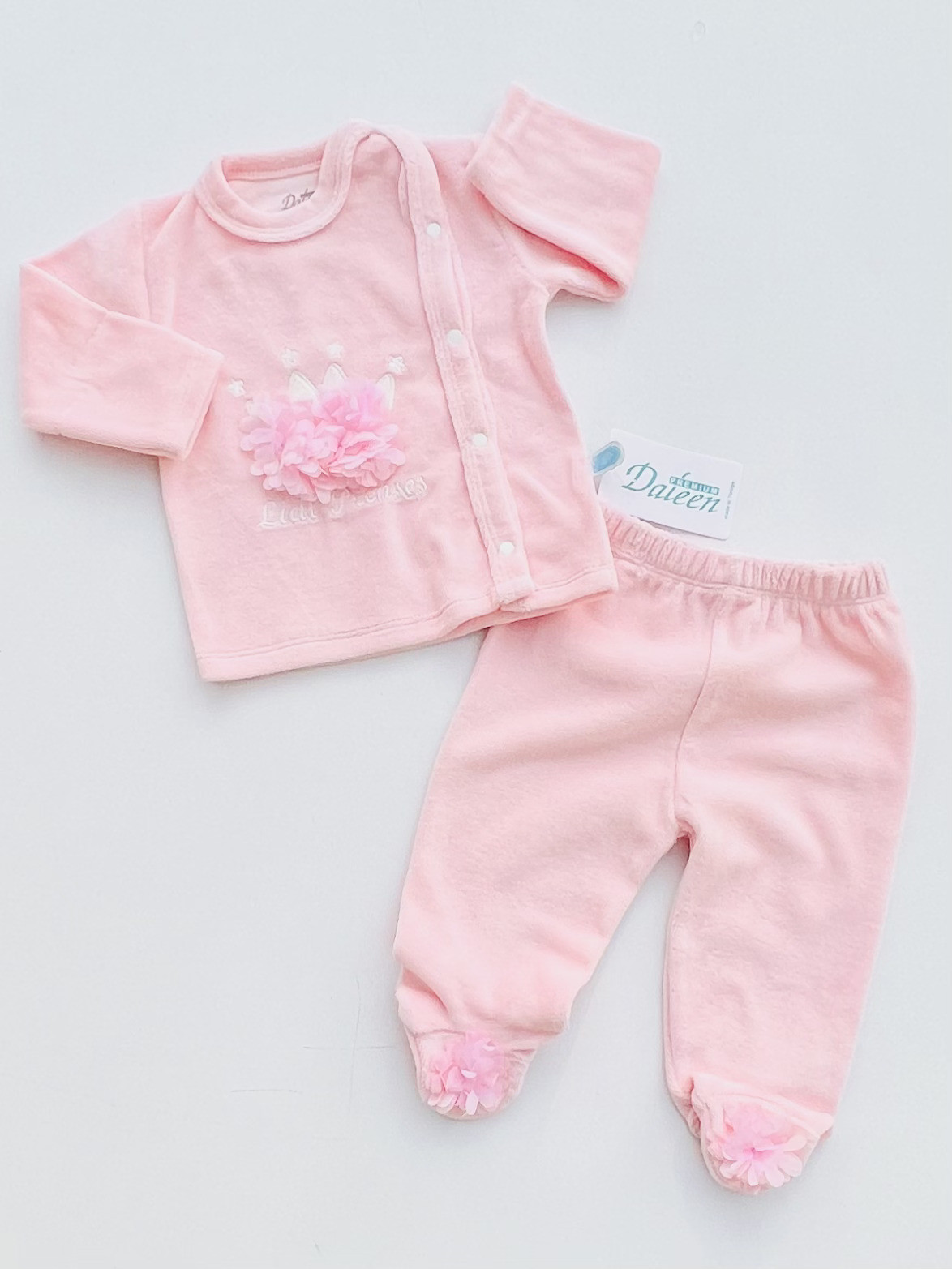 طقم ملابس شتائي بيبي بناتي DAL1980C