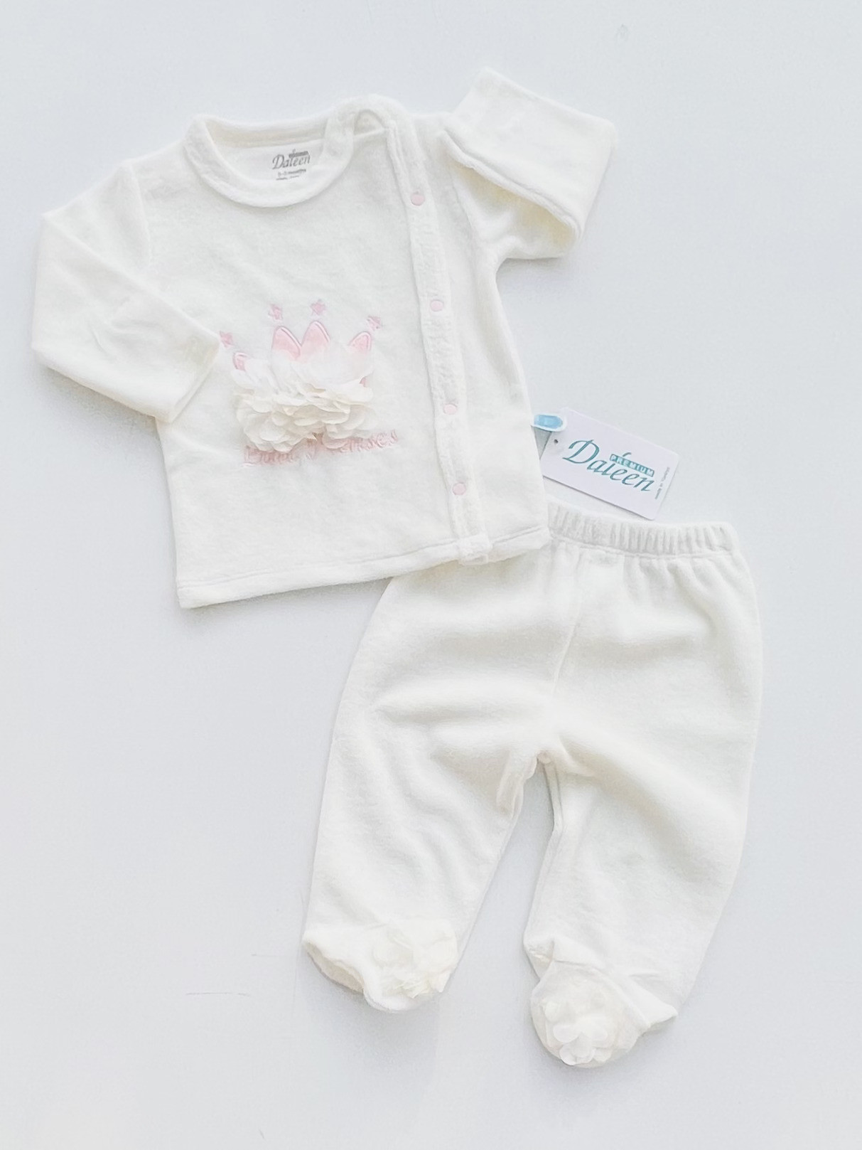 طقم ملابس شتائي بيبي بناتي DAL1980C