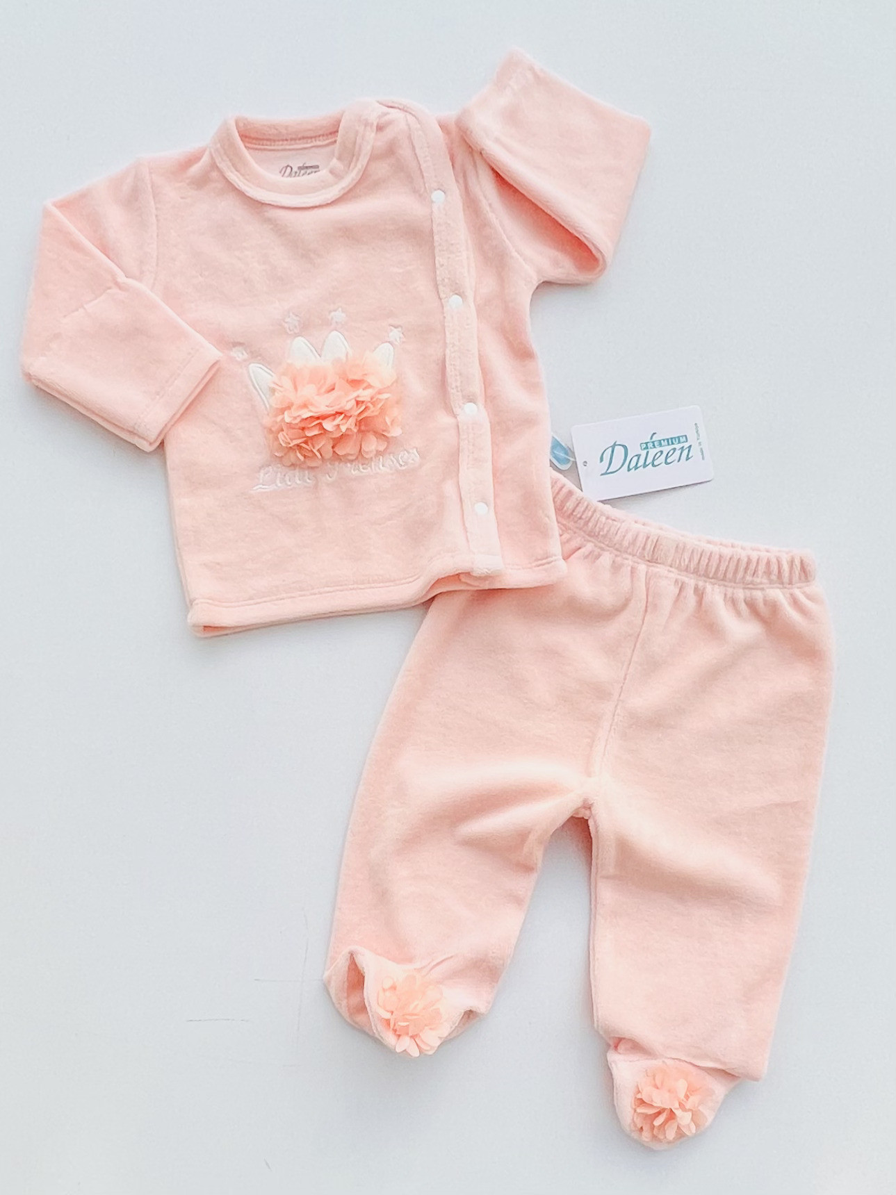 طقم ملابس شتائي بيبي بناتي DAL1980C