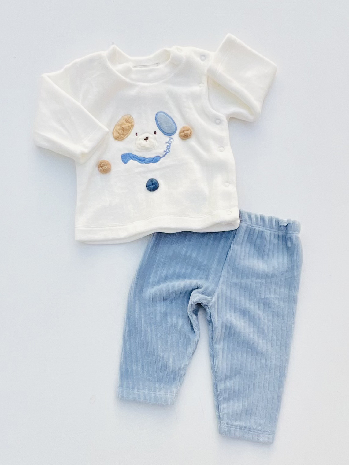 طقم ملابس شتائي بيبي ولادي bumbe40968V1